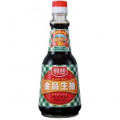 厨邦金品生抽410ml